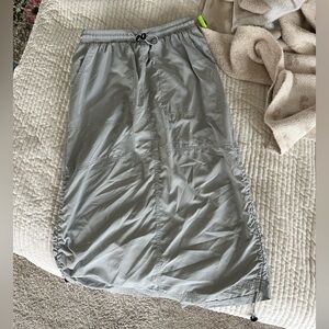 Gray Lightweight Skirt